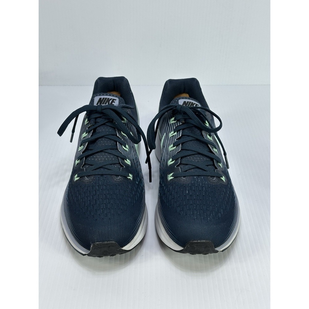 Nike Air Zoom Pegasus 34 Womens Navy Mint Running Shoes 880560-405 US 10.5